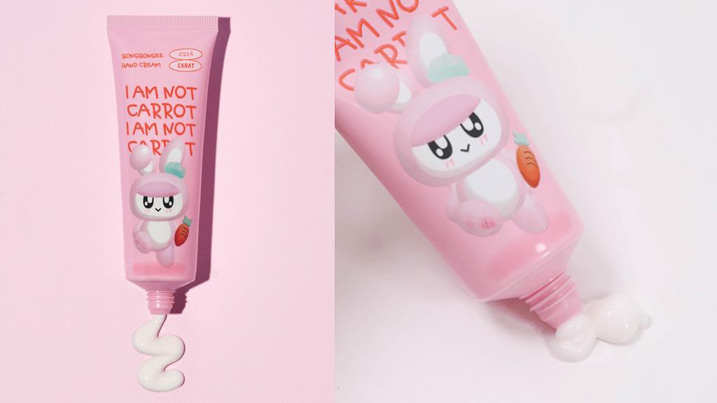 amorepacific seventeen lip balm hand cream collab