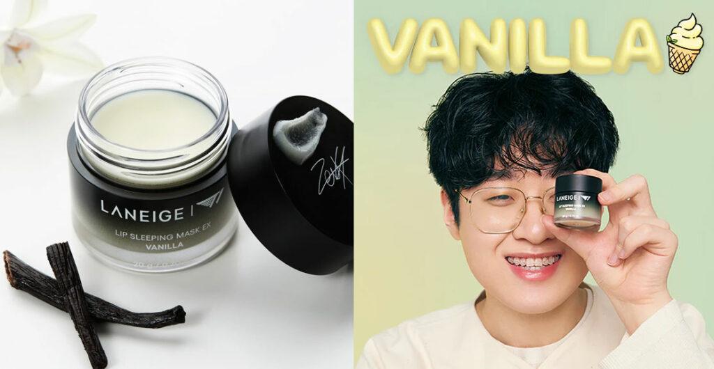 laneige t1 lip sleeping mask collab