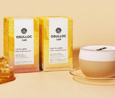 Osulloc Korean original tea brand