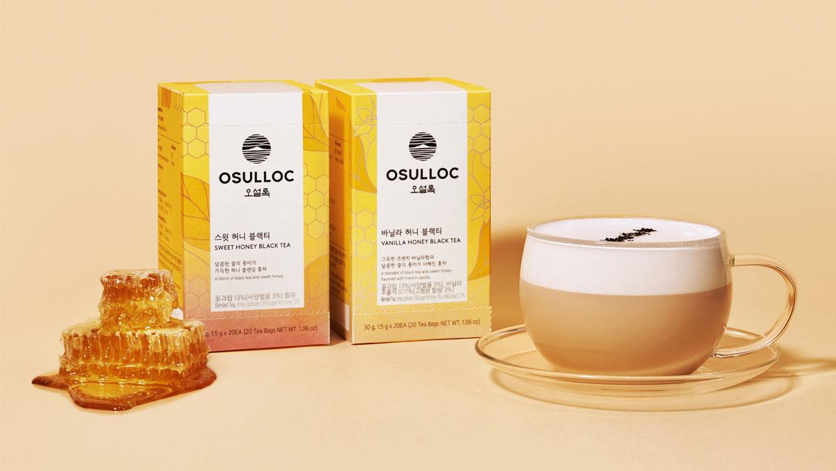 Osulloc Korean original tea brand