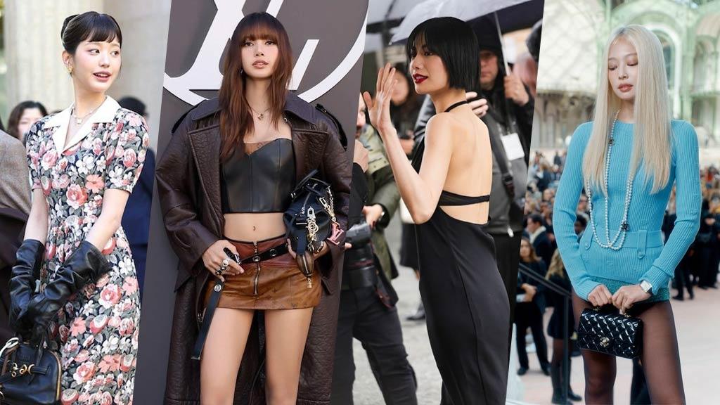 paris fashion week 2024 korean celebrities