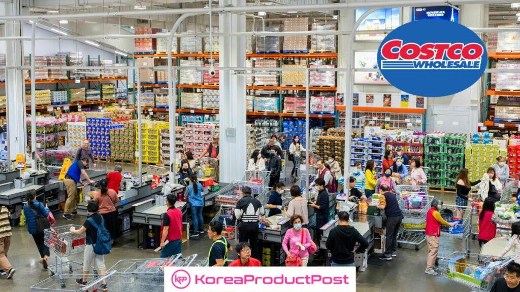 Costco Korea in Seoul — one of the few places to find imported Western groceries, though prices are steep