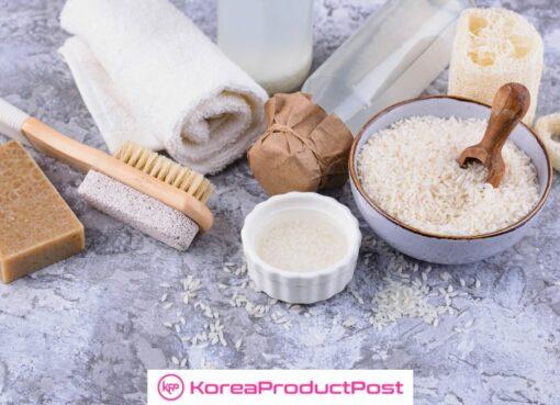 rice in k-beauty products