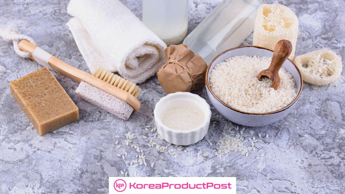 rice in k-beauty products