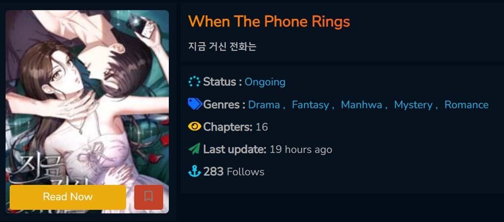 when the phone rings webtoon where to read kdrama