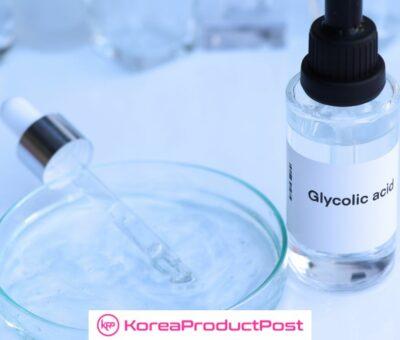 glycolic acid k-beauty products