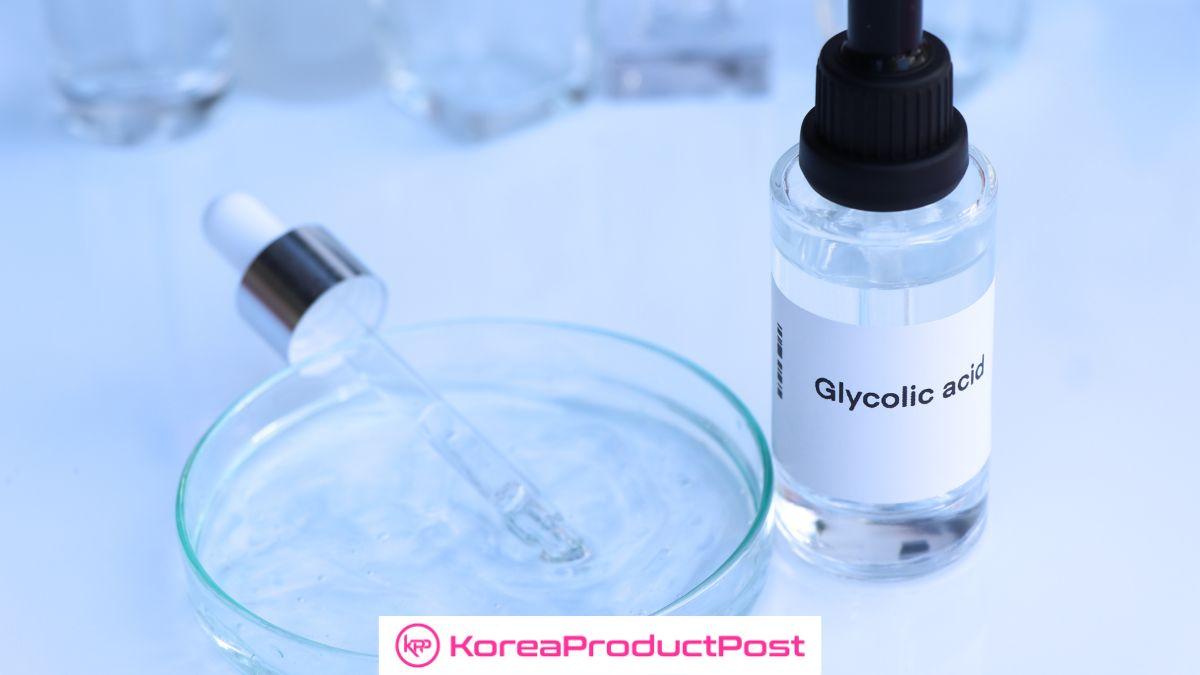 glycolic acid k-beauty products