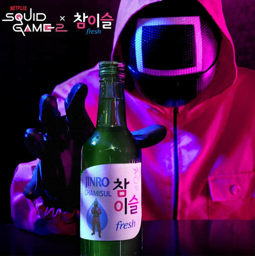 jinro chamisul soju squid game