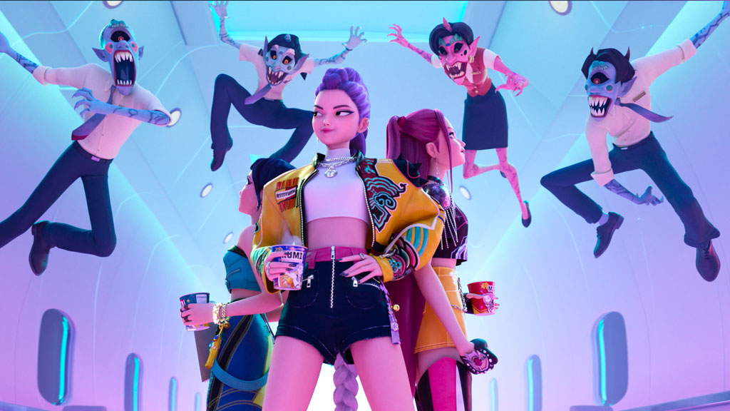 KPop Demon Hunters Netflix animation