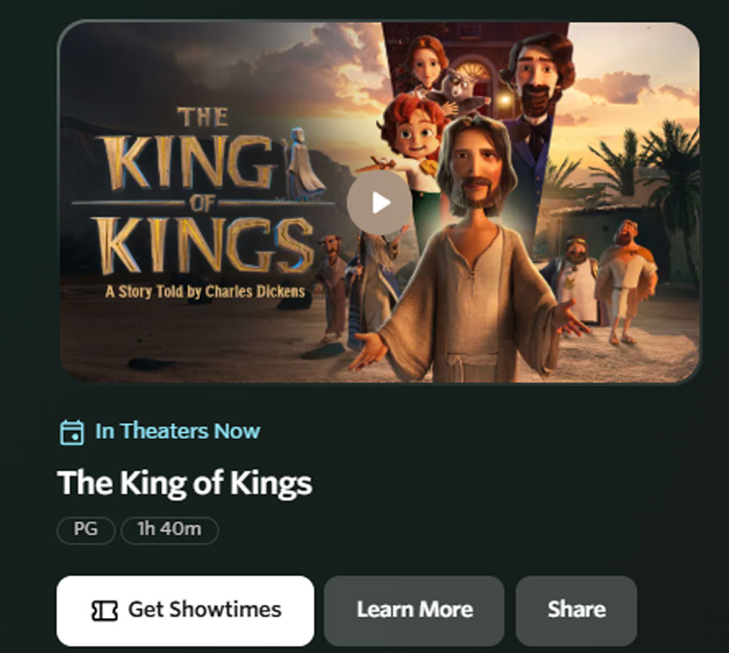 The king of kings korean animation film 2025