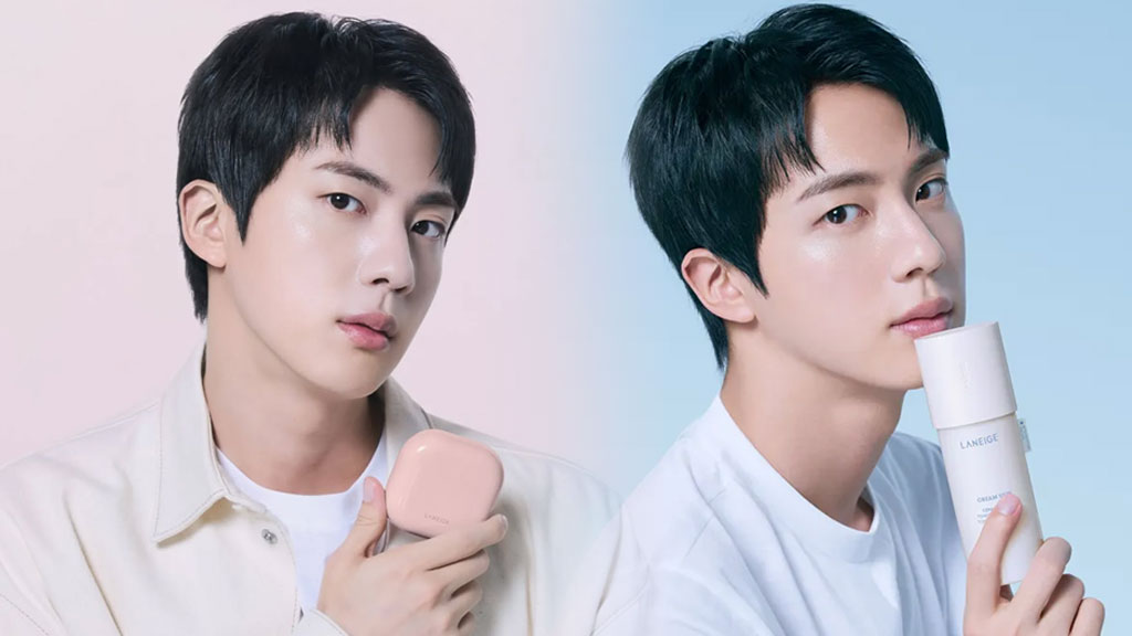 laneige olive young brand bts jin cream skin cushion