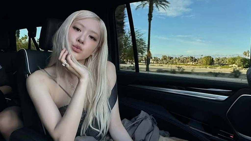 BLACKPINK Rosé skinny brow trend k-beauty eyebrow 2025