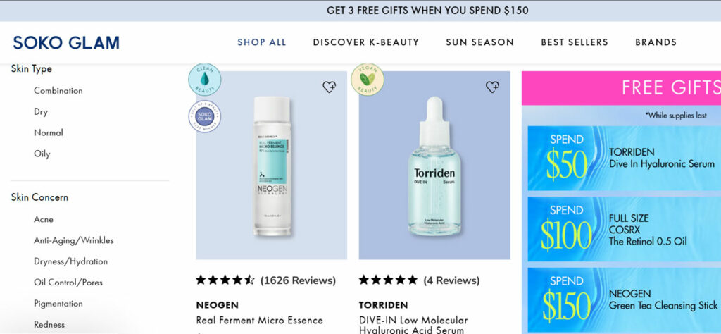 best places to buy korean skincare in US 2025