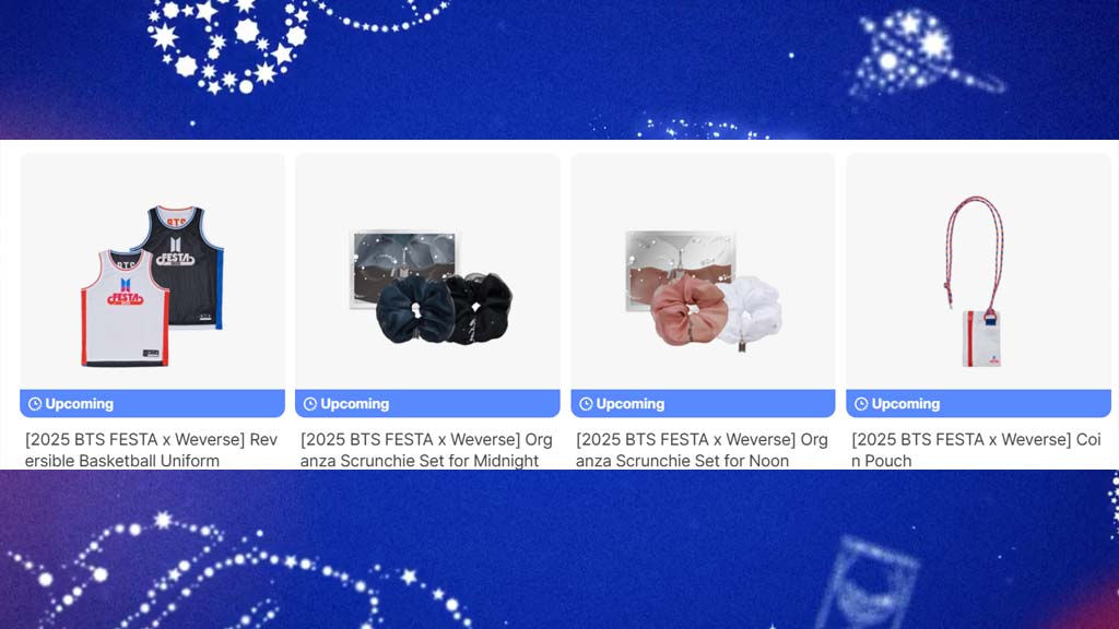 BTS FESTA 2025 merch shop online
