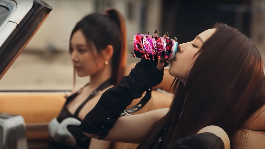pubg x aespa collab skins features dark arts