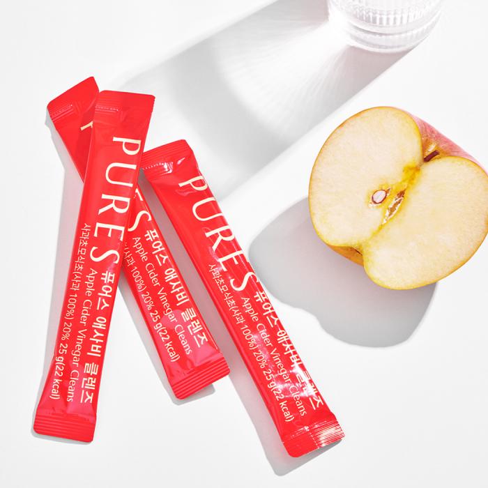 PURES Apple cider vinegar cleanse K-wellness startup 