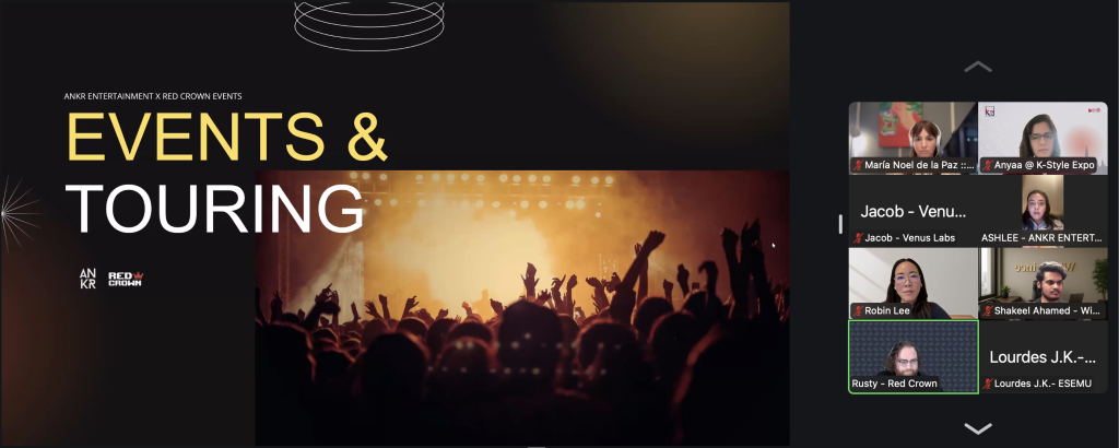 ANKR Entertainment & Red Crown — Immersive K-Pop Experiences